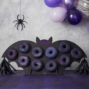 Βάση για Donut Νυχτερίδα - αγόρι, halloween, διακοσμητικά - 2