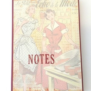 Σημειωματάριο για συνταγές μαγειρικής 8 - vintage, χειροποίητα, τετράδια συνταγών, τετράδια & σημειωματάρια - 5