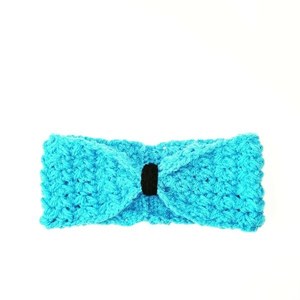 Πλεκτό Τουρμπάνι Γυναικείο Μπλε!!!!! - headbands