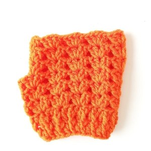 Πλεκτα Γάντια mini Πορτοκαλί! - 2