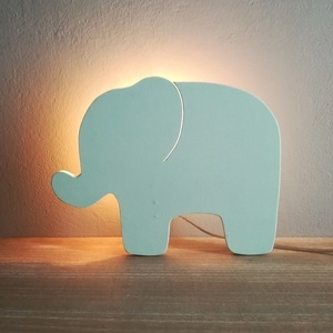 Φωτιστικό τοίχου ελεφαντάκι - ελεφαντάκι, παιδικά φωτιστικά - 3