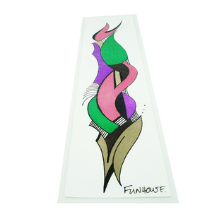 Σελιδοδείκτης abstract art 1 - ζωγραφισμένα στο χέρι, σελιδοδείκτες, πρωτότυπα δώρα, unisex gifts