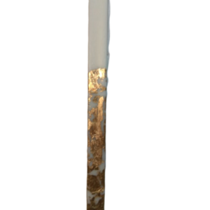 002Χ Σετ πασχαλινή λαμπάδα και καδράκι ξύλινο με φύλλο χρυσού - κορίτσι, λαμπάδες, για ενήλικες - 2