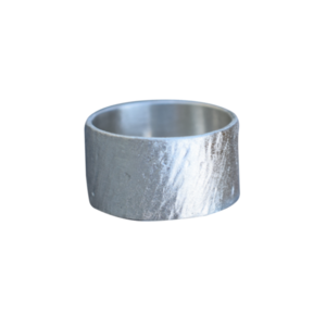 Δαχτυλίδι φαρδύ σφυρήλατο ασήμι 925 - ασήμι, επάργυρα, boho, σταθερά, μεγάλα
