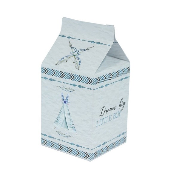 Κουτί milk box για μπομπονιέρα και για γλυκά ή ζαχαρωτά - μάτι, βάπτισης - 3