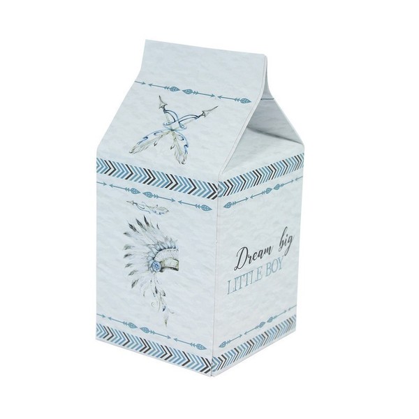 Κουτί milk box για μπομπονιέρα και για γλυκά ή ζαχαρωτά - μάτι, βάπτισης - 4