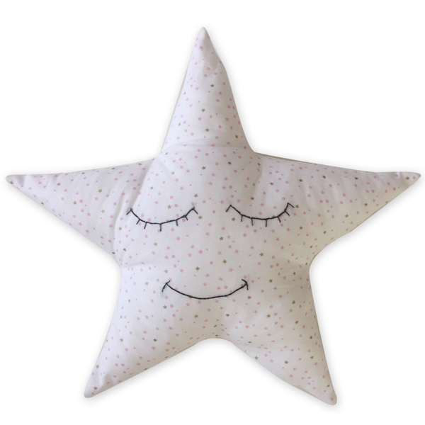 Παιδικό μαξιλάρι χαμογελαστό αστέρι - κορίτσι, αγόρι, αστέρι, μαξιλάρια