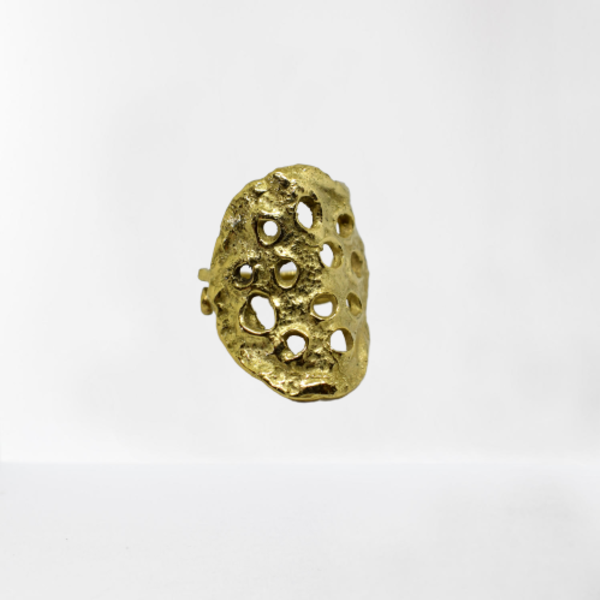 Δαχτυλίδι Σεβαλιέ Πανσέληνος ❣❣ - chevalier, επιχρυσωμένα, boho, boho, μπρούντζος, αυξομειούμενα, φθηνά