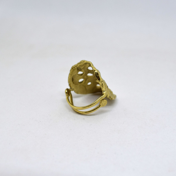Δαχτυλίδι Σεβαλιέ Πανσέληνος ❣❣ - chevalier, επιχρυσωμένα, boho, boho, μπρούντζος, αυξομειούμενα, φθηνά - 3