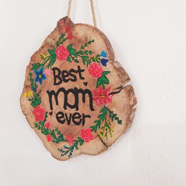 Δωρο για τη γιορτη της μητερας "Best mom ever" - μαμά, διακοσμητικά, γιορτή της μητέρας