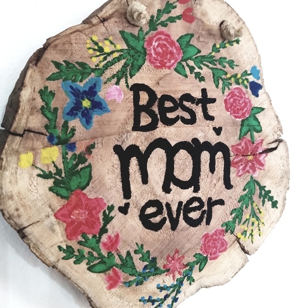 Δωρο για τη γιορτη της μητερας "Best mom ever" - μαμά, διακοσμητικά, γιορτή της μητέρας - 3