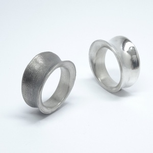 Δαχτυλίδι από ασήμι 925 - ασήμι, σταθερά, μεγάλα - 2