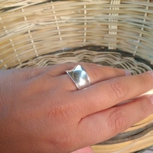 Δαχτυλίδι από ασήμι 925 - ασήμι, σταθερά, μεγάλα - 4