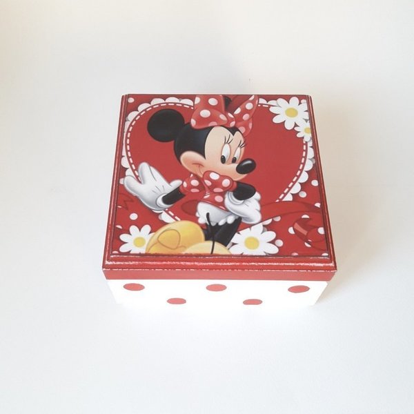 Κουτάκι από ξύλο mtf ποντικάκι 12×12×7εκ. - κορίτσι, κουτί, οργάνωση & αποθήκευση, δώρα για βάπτιση, δώρα γενεθλίων, κουτιά αποθήκευσης - 2