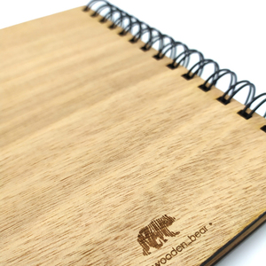 Ξύλινο Σημειωματάριο Κουκουβάγια (Wooden Notebook Owl) Δώρα για όλους - δώρο, χειροποίητα, δώρα για άντρες, δώρα γενεθλίων, τετράδια & σημειωματάρια - 5