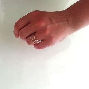 Δαχτυλίδι Ασημένιο 925 σχέδιο Ηρρίνα ring για την Γυναίκα και τον Άντρα - ασήμι, ανδρικά, boho, μεγάλα, αυξομειούμενα, δώρα για γυναίκες - 4
