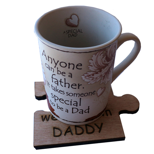 Σουβέρ για τον μπαμπά2 - δώρα για τον μπαμπά, γιορτή του πατέρα, είδη σερβιρίσματος, ξύλινα σουβέρ - 4