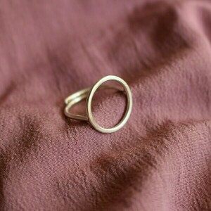 ασημένιο δαχτυλίδι kyklos - ασήμι, γεωμετρικά σχέδια, minimal, μικρά, boho, αυξομειούμενα - 3