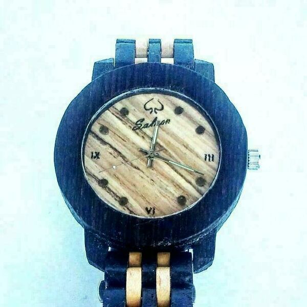 Handmade wooden watch | Ξύλινο χειροποίητο ρολόι - ξύλο, ρολόι, χειροποίητα, unisex, unisex gifts - 3