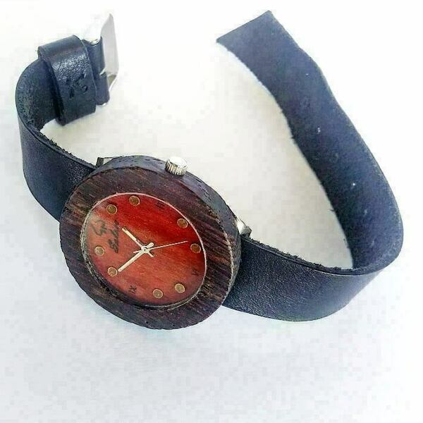 Handmade wooden watch “Οres" |Ξύλινο χειροποίητο ρολόι - δέρμα, ξύλο, ρολόι, χειροποίητα, unisex