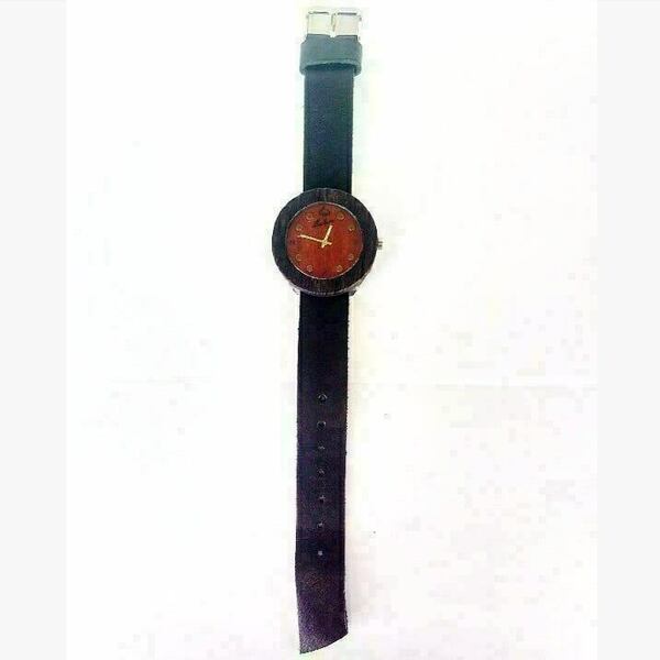 Handmade wooden watch “Οres" |Ξύλινο χειροποίητο ρολόι - δέρμα, ξύλο, ρολόι, χειροποίητα, unisex - 5