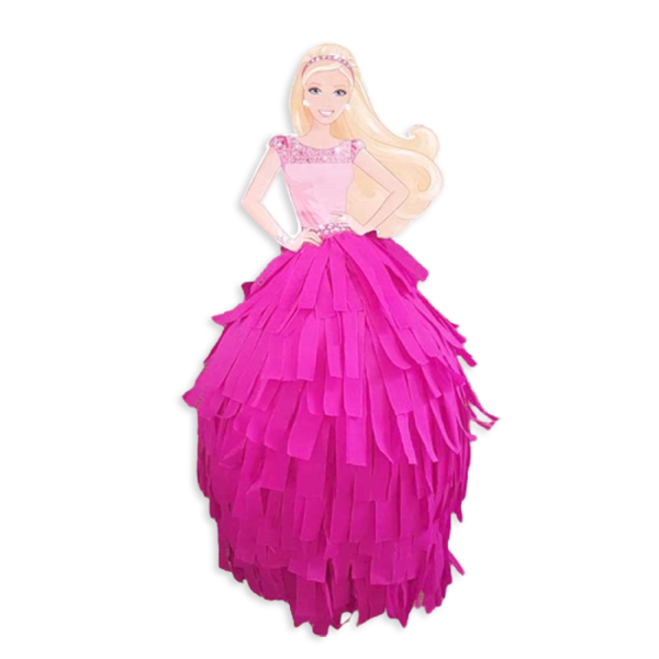 Πινιάτα Barbie no1 - κορίτσι, πριγκίπισσα, πινιάτες, ήρωες κινουμένων σχεδίων