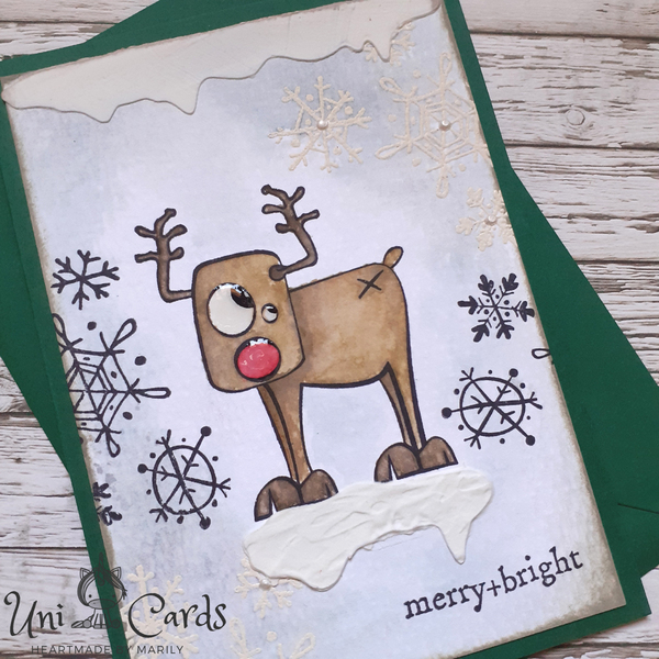 Σετ 3 Χριστουγεννιάτικων καρτών - Christmas doodles - χριστουγεννιάτικο, κάρτα ευχών, χριστούγεννα, άγιος βασίλης, ευχετήριες κάρτες - 3