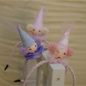 Παιδικές Στέκες "Fairybabies"σε 3 χρώματα - στέκες μαλλιών παιδικές, αξεσουάρ μαλλιών, στέκες - 5