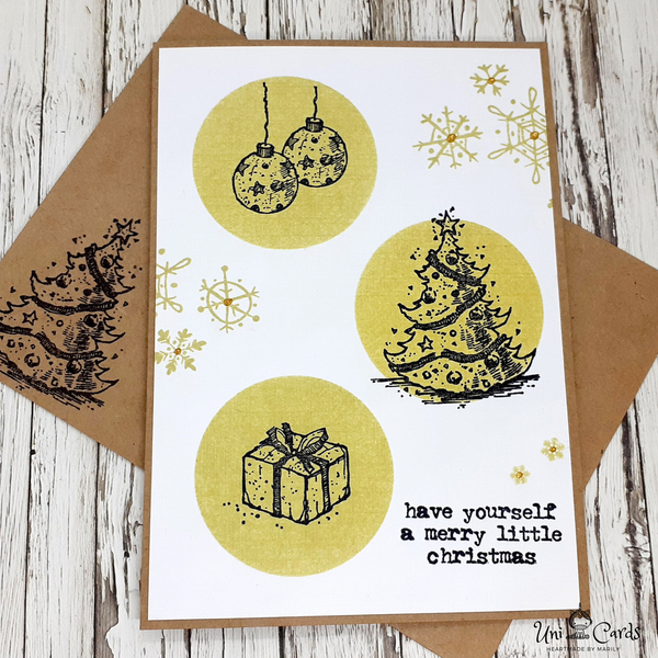 Κάρτες Χριστουγέννων - σετ 3 καρτών - σετ, κάρτα ευχών, χιονάνθρωπος, άγιος βασίλης, ευχετήριες κάρτες - 3