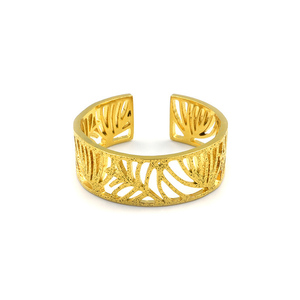 Δαχτυλίδι από Ανοξείδωτο Ατσάλι Lace Gold - μικρά, ατσάλι, boho, αυξομειούμενα, φθηνά