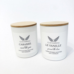 Αρωματικό κερί σόγιας Le Vanille “spread the love” - διακόσμηση, αρωματικά κεριά, κερί σόγιας, δώρα για γυναίκες, προσωποποιημένα - 3