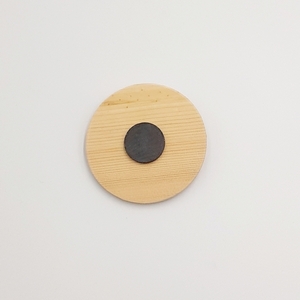 Ξύλινο μαγνητάκι με παράσταση από βότσαλα, καράβι (9cm) - ξύλο, χειροποίητα, διακοσμητικά, ιδεά για δώρο, μαγνητάκια ψυγείου - 5