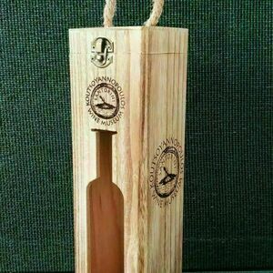 Ξύλινο κουτί για ένα μπουκάλι κρασί με την φίρμα σας ή το μήνυμα σας. - ξύλο, κουτί, οργάνωση & αποθήκευση, διακοσμητικά μπουκάλια