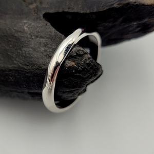 Stackable minimal δαχτυλίδι από ασήμι 925 - ασήμι, minimal, βεράκια, σταθερά - 4