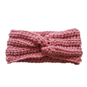 Πλεκτή Κορδέλα Μαλλιων Γυναικεία Ροζ! - headbands