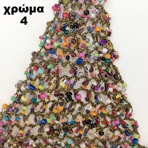 Βραχιόλι καρπού-Δαχτυλίδι με πλεγμένες χάντρες σε 8 χρώματα - χάντρες, boho, σταθερά, χεριού - 5