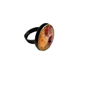 ρομαντικό χειροποίητο κόσμημα δαχτυλίδι accesories - abstract jewelry - πηλός, αυξομειούμενα, φθηνά