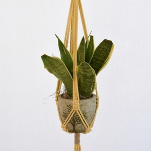 EPHAIDRA macrame plant hanging - μακραμέ, boho, κρεμάστρες