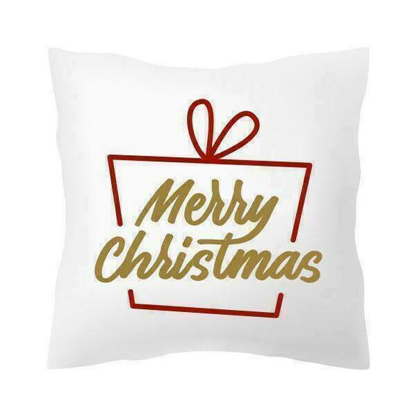 Χριστουγεννιάτικο μαξιλαράκι διακοσμητικό - λευκά είδη, χριστουγεννιάτικα δώρα, μαξιλάρια