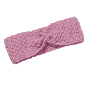 Χειροποίητη πλεκτή κορδέλα με σούρα ροζ σκούρο από 100% ακρυλικό νήμα - μαλλί, κορδέλα, τουρμπάνι, headbands