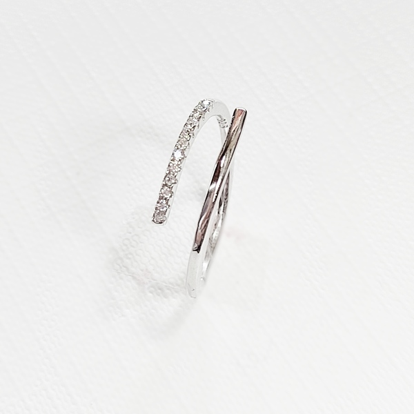 Δαχτυλίδι ασημένιο με ζιργκόν - ασήμι, minimal, βεράκια, ζιργκόν, αυξομειούμενα - 4