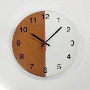 Ξύλινο ρολόι τοίχου ''Fusion"-διαστασεις 29χ29χ2 εκ. - ξύλο, ρολόι, διακόσμηση, τοίχου, πρωτότυπα δώρα