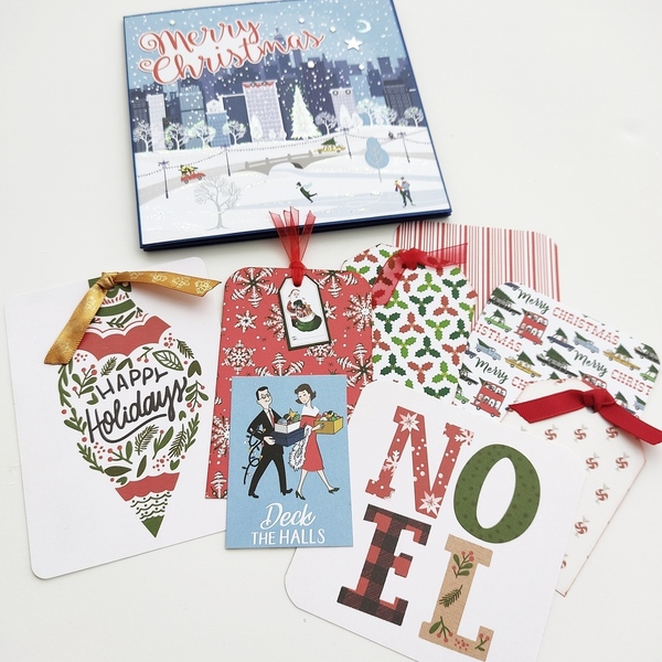 Χριστουγεννιάτικο άλμπουμ Merry Christmas 3 - χειροποίητα, άλμπουμ, ρετρό, χριστουγεννιάτικα δώρα - 5