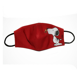 Ζωγραφισμένη μάσκα προστασίας Dog - βαμβάκι, ζωγραφισμένα στο χέρι, χειροποίητα, unisex, μάσκες προσώπου - 2