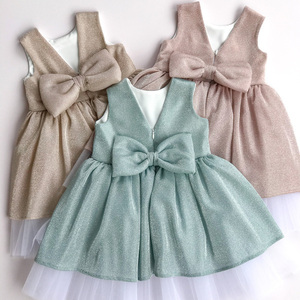 Παιδικό γιορτινό φορεματάκι - κορίτσι, παιδικά ρούχα, 1-2 ετών - 5