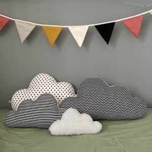 Μαξιλάρι μεγάλο σύννεφο ( διαθέσιμο σε τρία μεγέθη) - κορίτσι, αγόρι, συννεφάκι, παιδικό δωμάτιο, μαξιλάρια - 5