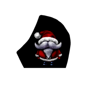 116.Μάσκα χριστουγεννιάτικη-βαμβακερή πολλαπλών χρήσεων-Σχέδιο "Santa 11". - βαμβάκι, merry christmas, χριστουγεννιάτικα δώρα, μάσκες προσώπου