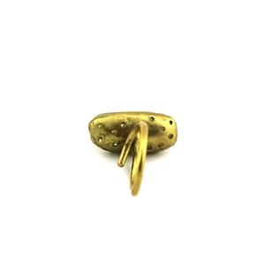 Δαχτυλίδι από ορείχαλκο γυαλάκι της θάλασσας - ορείχαλκος, αυξομειούμενα - 2
