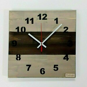 Ξύλινο Ρολόι τοίχου''Choice no 15"-διαστάσεις 29χ29χ2 εκ. - ξύλο, τοίχου