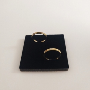 Σκουλαρίκι κρίκος 32mm ε-χρυσο - επιχρυσωμένα, ορείχαλκος, κρίκοι, μικρά, boho - 4